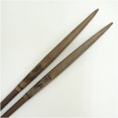 画像3: 炭道具　木村宗伸造　さび色炉用火箸（共箱） (3)