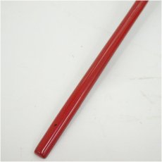 画像4: 一成造　朱漆塗梅蒔絵竹茶杓（共箱） (4)