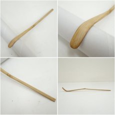 画像6: 奥田宗春造　竹茶杓（銘：和敬）（前大徳　戸上明道書付）（共箱） (6)