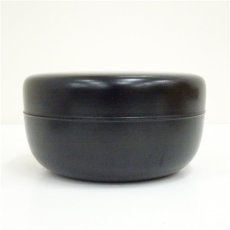 画像4: 前端雅峰造　黒漆塗菓子器（共箱） (4)