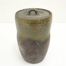 画像2: 丹波焼　丹水造　中置水指（共箱） (2)