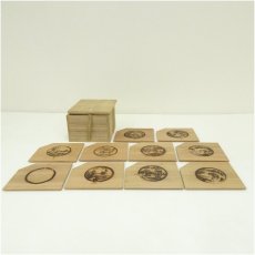 画像1: 十牛図銘々皿10客（保護箱） (1)
