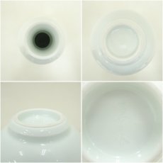 画像6: 人間国宝　井上萬二造　白磁竹彫文小花瓶（共箱） (6)