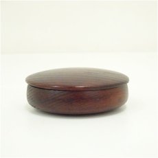 画像3: 白風庵造　木地香合（共箱） (3)
