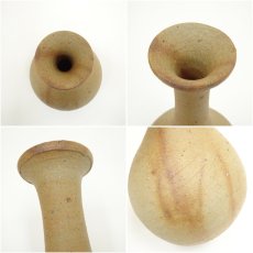 画像6: 備前焼　伊勢崎満造　花生（共箱） (6)