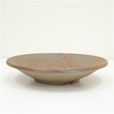 画像2: 備前焼　伊勢崎満造　八寸皿（共箱） (2)