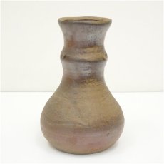 画像2: 備前焼　岸本昭彦造　累座花生（共箱） (2)