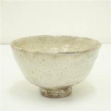 画像2: 其中窯　河村又次郎造　粉引茶碗（共箱） (2)