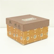 画像5: 作家物　色絵松葉茶碗（箱付） (5)