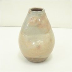 画像2: 萩焼　十三代　田原陶兵衛造　掛花入（共箱） (2)