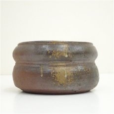画像3: 備前焼　竹子窯　西川政美造　建水（共箱） (3)