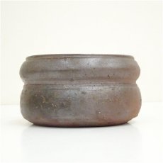 画像4: 備前焼　竹子窯　西川政美造　建水（共箱） (4)