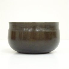 画像3: 一ノ瀬宗也造　唐銅糸目建水（共箱） (3)