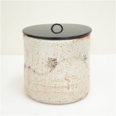 画像2: 加藤順風造　志野一重口水指（共箱） (2)