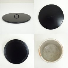 画像6: 加藤順風造　志野一重口水指（共箱） (6)