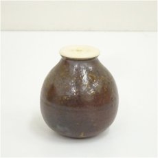 画像2: 丹波焼　西端末晴造　茶入（共箱） (2)