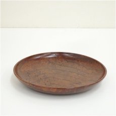 画像2: 小椋榮一造　欅針杢造銘々皿5客（共箱） (2)
