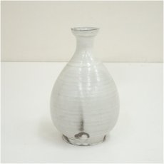 画像2: 華治　昌玄造　粉引酒器セット（共箱） (2)
