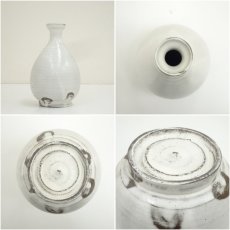 画像6: 華治　昌玄造　粉引酒器セット（共箱） (6)