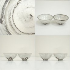 画像7: 華治　昌玄造　粉引酒器セット（共箱） (7)