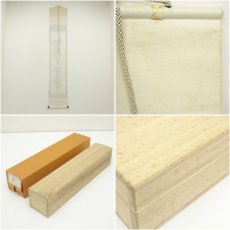 画像8: 前大徳　西垣大道筆　「松樹千年翠」一行書　肉筆紙本掛軸（共箱） (8)