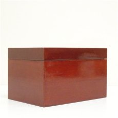 画像4: 溜塗茶箱セット (4)