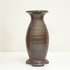 画像3: 備前焼　松園窯造　花入（共箱） (3)