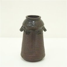 画像2: 栄窯　西田亮栄造　花入（共箱） (2)