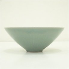 画像3: 芸珍陶窯　韓基雄造　高麗青磁茶碗（共箱） (3)