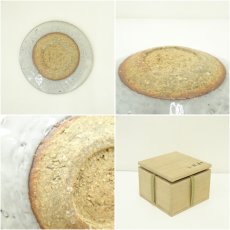 画像7: 萩焼　波多野善蔵造　銘々皿5客（共箱） (7)