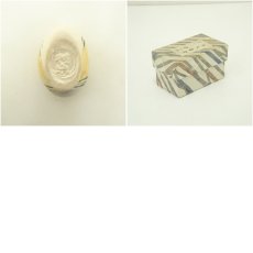 画像7: 貴山造　干支亥香合・佐々木松楽造　酉香合　2点セット (7)