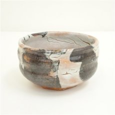 画像2: 萩焼　守繁栄徹造　黒御所丸茶碗（共箱） (2)