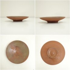 画像7: 備前焼　見附文雄造　銘々皿5客（共箱） (7)