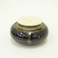 画像2: 京焼　桶谷定一造　内海茶入（共箱） (2)