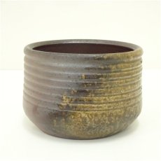 画像2: 備前焼　木村陶峰造　建水（共箱） (2)
