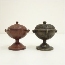 画像4: 唐銅七種蓋置（共箱） (4)