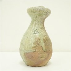 画像2: 信楽焼　作家物　花瓶 (2)