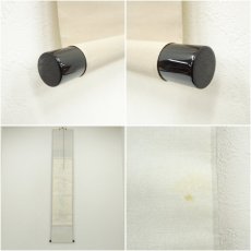 画像7: 前大徳　森洞雲（泰堂）筆　「水和明月流」一行書　肉筆紙本掛軸（共箱） (7)
