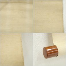 画像8: 国泰寺　稲葉心田筆　漢詩　朱竹画賛　肉筆紙本掛軸（共箱） (8)