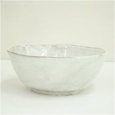 画像2: 喜中窯　河村喜平造　火変り六角鉢（共箱） (2)