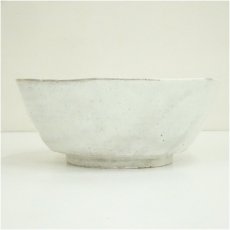 画像3: 喜中窯　河村喜平造　火変り六角鉢（共箱） (3)