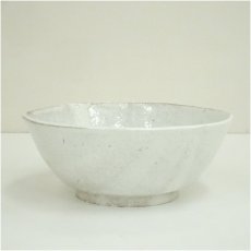 画像2: 喜中窯　河村喜平造　火変り六角鉢（共箱） (2)