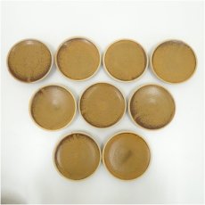 画像4: 作家物　伊羅保丸形蓋物18客（保護箱） (4)