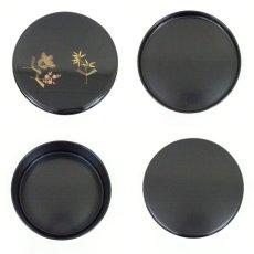 画像6: 五島屋謹製　輪島塗蒔絵茶櫃（共箱） (6)