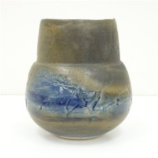 画像3: 中島翁助造　釉彩花瓶　（共箱） (3)