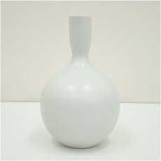 画像3: 京焼　松本為佐視造　白鳳磁花瓶（共箱） (3)