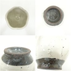 画像7: 唐津焼　中里隆造　粉引湯呑5客（共箱） (7)
