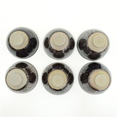 画像4: 慧明造　油滴天目煎茶碗12客 (4)