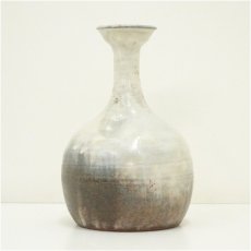 画像3: 萩焼　十二代　田原陶兵衛造　下蕪花入（共箱） (3)