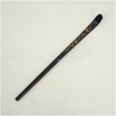 画像2: 松葉蒔絵　竹茶杓（共箱） (2)